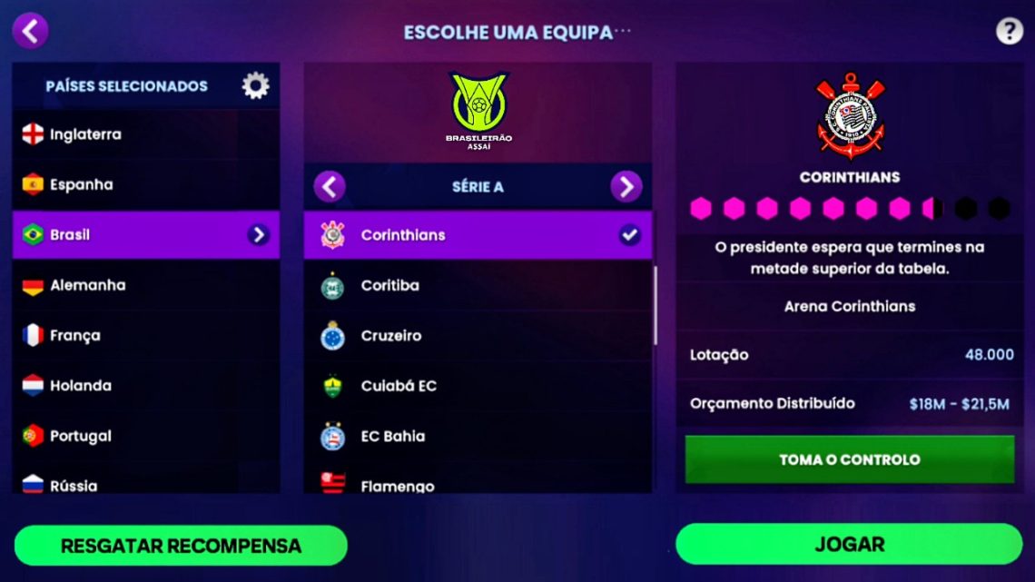 LANÇOU FINALMENTE SOCCER MANAGER 24 OFICIAL NA PLAYSTORE