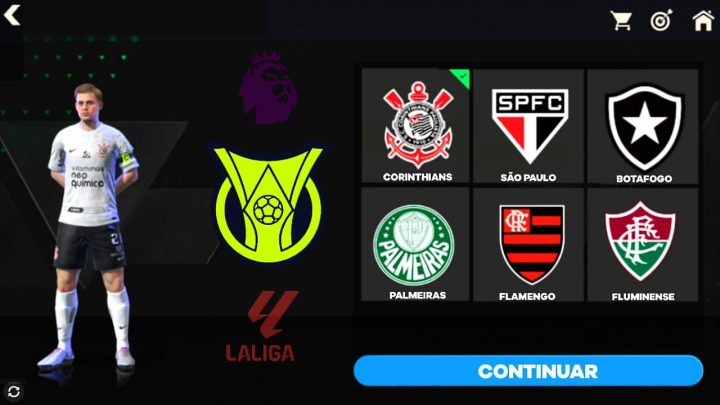 LANÇAMENTO! O INCRIVEL JOGO DE FUTEBOL MOBILE AGORA COM TIMES BRASILEIROS INCLUSOS E COM FACES REAIS