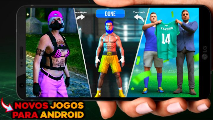 SAIU!!! NOVOS JOGOS PARA ANDROID 2024