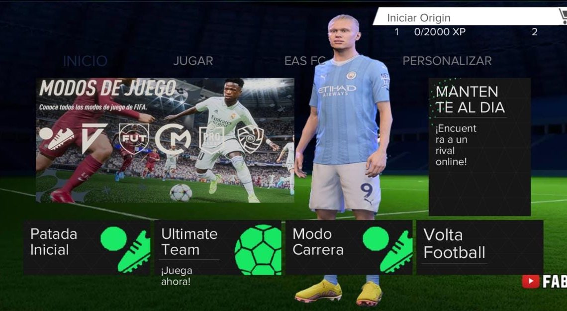 FIFA 14 PATCH EA FC 24 OFFLINE COM BRASLEIRÃO E MODO CARREIRA