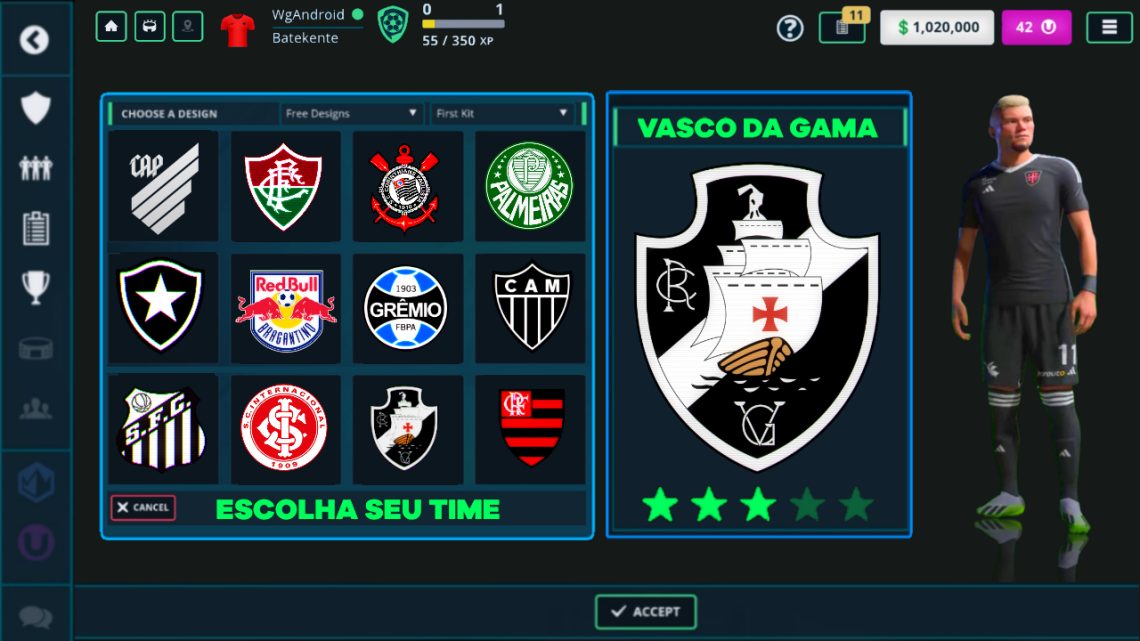 SAIU AGORA NOVO JOGO DE FUTEBOL 2024 NA PLAYSTORE