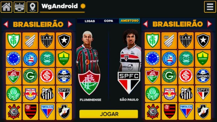 OLHA ESTE JOGO DE FUTEBOL PARA CELULAR ANDROID!!! COM LIBERTA – CHAMPIONS NARRAÇÃO TIMES BRASILEIROS