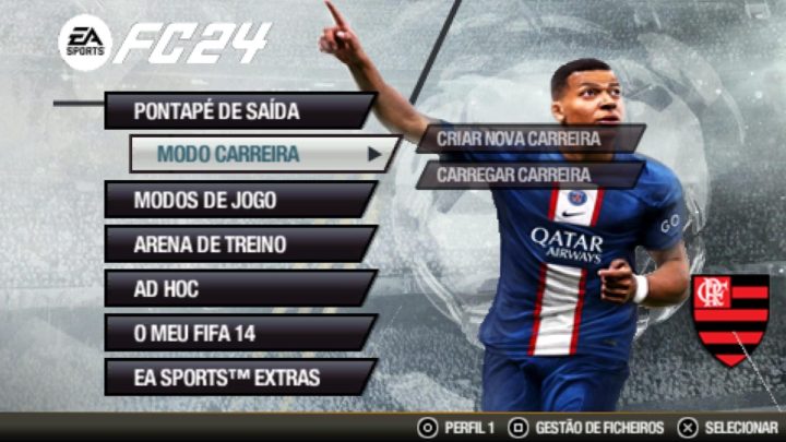 ATUALIZAÇÃO DO FIFA 24 PARA EMULADOR PPSSPP ANDROID COM MODO JOGADOR E MODO MANAGER