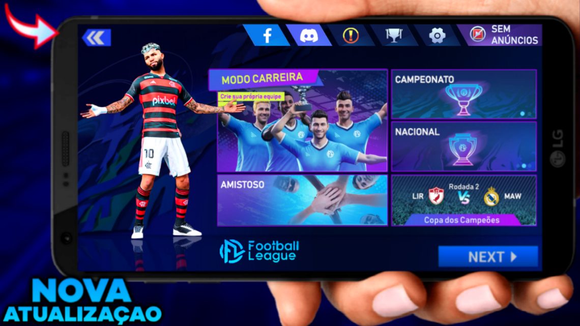 ATUALIZOU!! O MAIS NOVO JOGO DE FUTEBOL PARA ANDROID ATUALIZOU AGORA TEM MAIS SELEÇÕES E MODO EDIÇÃO