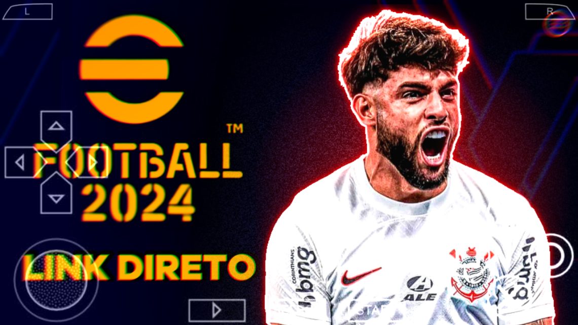 PES 2024 COM BRASILEIRÃO E EUROPEU GRITOS DE TORCIDA FACES REAIS E NARRAÇÃO BRASILEIRA