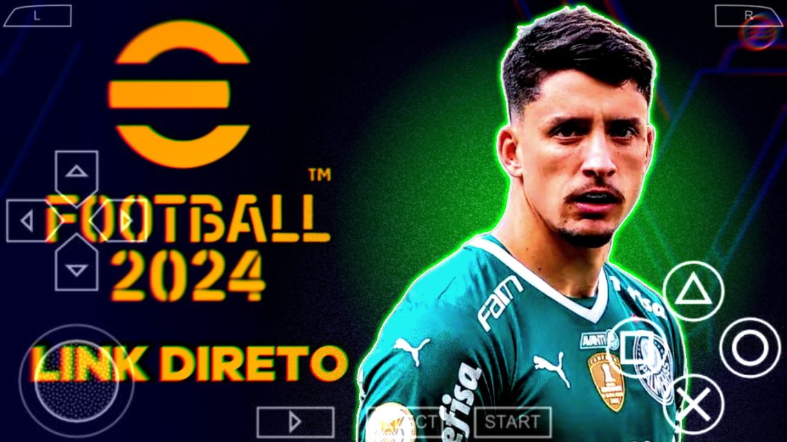 PES 2024 PPSSPP 100% ATUALIZADO NARRAÇÃO BRASILEIRA GRITOS DE TORCIDA