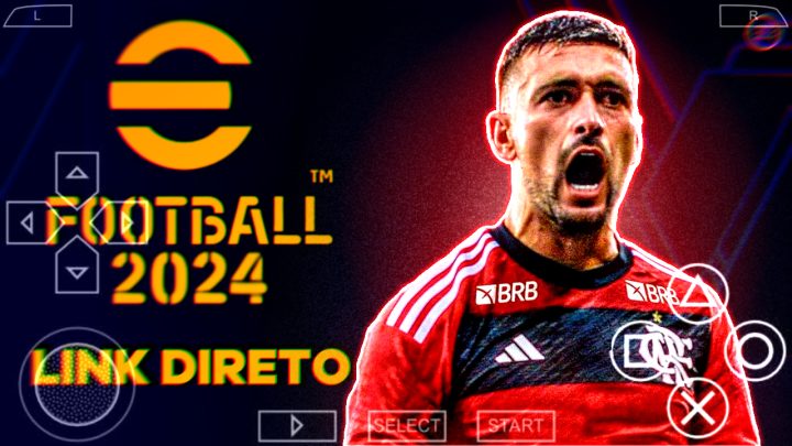 PES 2024 PPSSPP SULAMERICANO NARRAÇÃO BRASILEIRA GRTOS DE TORCIDA FACES REAIS KITS 2024