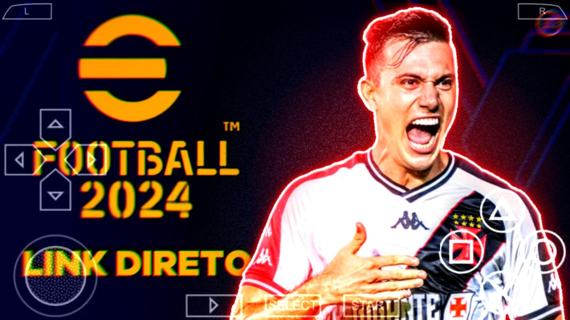 PES 2024 COM BRASILEIRÃO E EUROPEU 100% ATUALIZADO NOVOS KITS NARRAÇÃO BRASILEIRA GRITOS DE TORCIDA