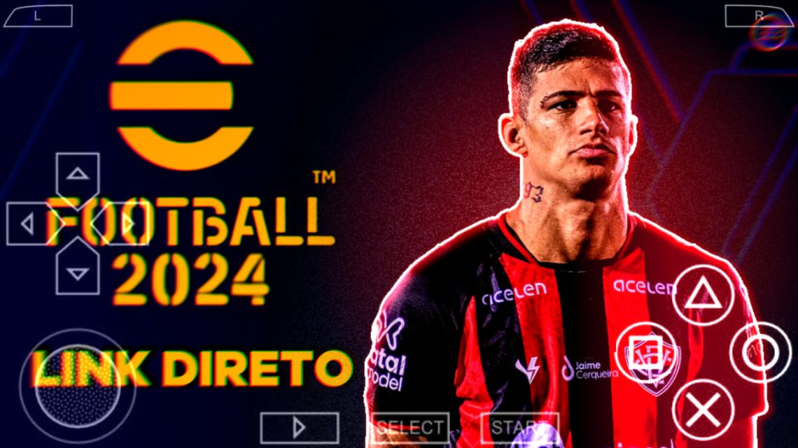 PES 2024 PPSSPP BRASILEIRÃO E TIMES EUROPEUS CM ULTIMAS TRANSFERENCIAS E NARRAÇÃO BRASILEIRA