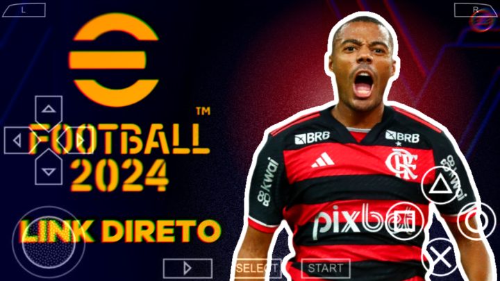 PES 2024 PPSSPP SULAMERICANO ATUALIZADO NARRAÇÃO BRASILEIRA FACES REAIS LIBERTA E SULA