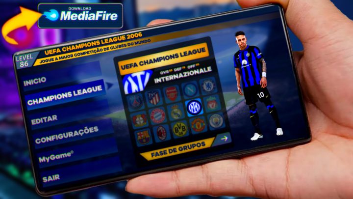 O FANTASTICO JOGO DE FUTEBOL (ANDROID) QUE QUASE NINGUEM CONHECE – E TEM A MAIOR COMPETIÇÃO A UCL