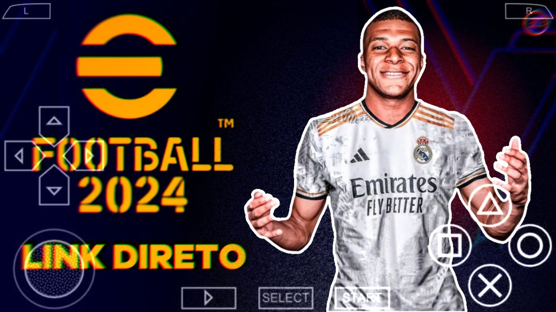 PES 2024 PPSSPP EUROPEU 100% ATUALIZADO MEDlAFlRE DIRETO | FACES REAIS ESTADIOS CHUTEIRAS CHAMPIONS