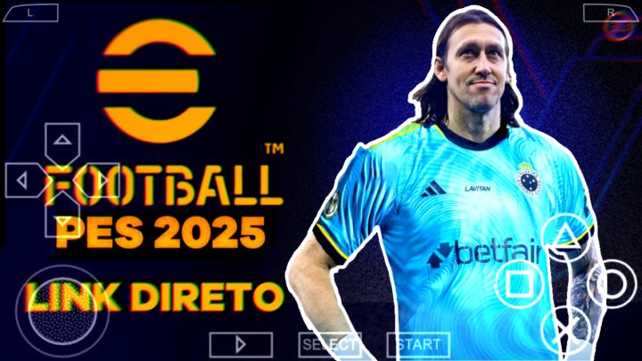 PES 2024 PPSSPP EUROPEU 100% ATUALIZADO MEDlAFlRE DIRETO | COM BRASILEIRÃO E NARRAÇÃO