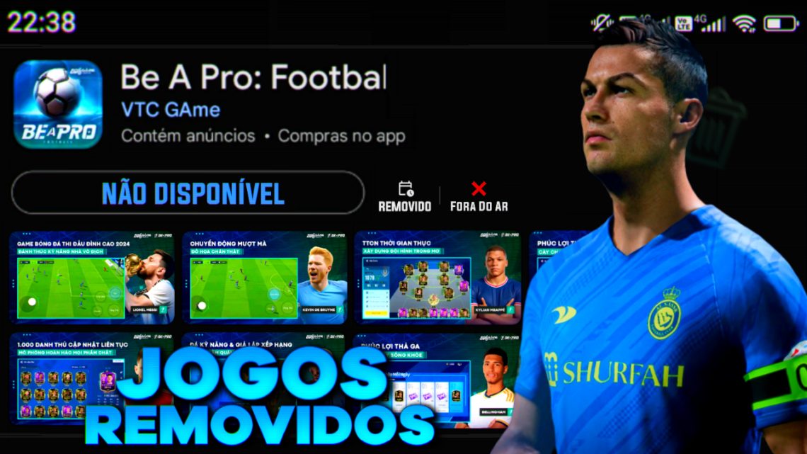 10 INCRIVEIS JOGOS DE FUTEBOL QUE FORAM REMOVIDOS DA PLAYSTORE