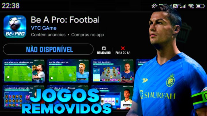 10 INCRIVEIS JOGOS DE FUTEBOL QUE FORAM REMOVIDOS DA PLAYSTORE