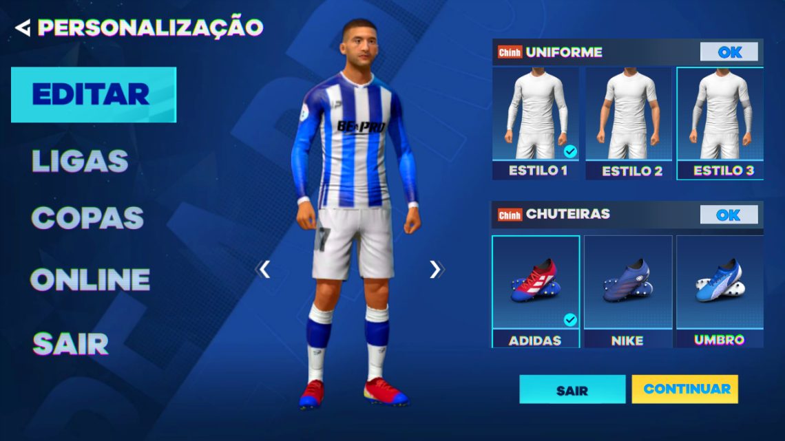 LANÇAMENTO BE A PRO NOVO JOGO DE FUTEBOL ANDROID