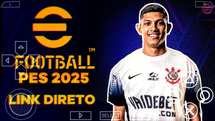 PES 2025 PPSSPP ATUALIZAÇÃO JUNHO TRANSFERENCIAS ELENCOS E KITS NARRAÇÃO E TIMES BR