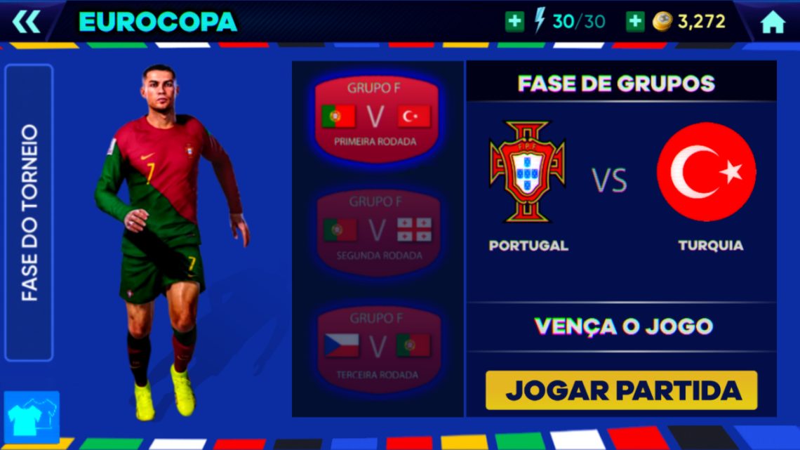 ESSE JOGO DE FUTEBOL OFFLINE DA PLAYSTORE TEM A EUROCOPA 2024 – E MUITO MAIS MODOS DE JOGO