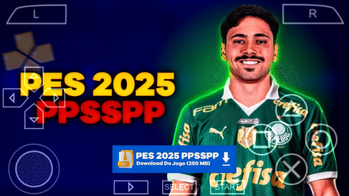 PES 2025 PPSSPP SULAMERICANO ATUALIZADO MEDlAFlRE DIRETO | NARRAÇÃO LIBERTADORES E MAIS