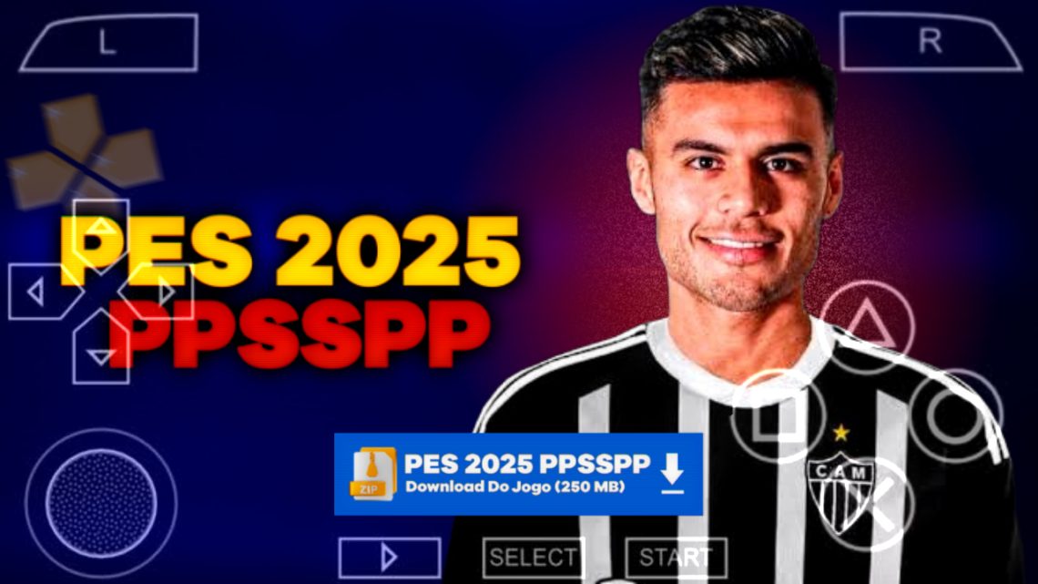 PES 2025 PPSSPP BRASILEIRÃO E EUROPEU 100% ATUALIZADO MEDlAFlRE DIRETO | NARRAÇÃO BR