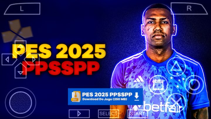 PES 2025 PPSSPP BRASILEIRÃO E EUROPEU 100% ATUALIZADO MEDlAFlRE DIRETO | NARRAÇÃO E TRANSFERENCIAS