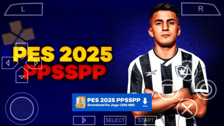 PES 2025 PPSSPP BRASILEIRÃO 100% ATUALIZADO MEDlAFlRE DIRETO | LEVE COM EURO E COPA AMERICA