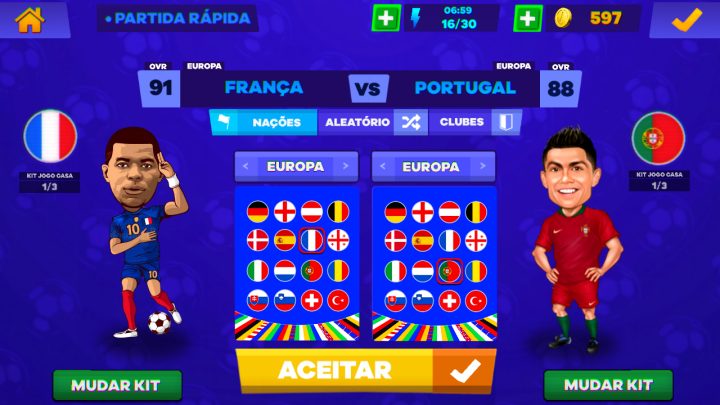 LANÇOU NA PLAYSTORE!!! NOVO JOGO DE FUTEBOL CASUAL E MUITO VICIANTE E DIVERSOS CAMPEONATOS