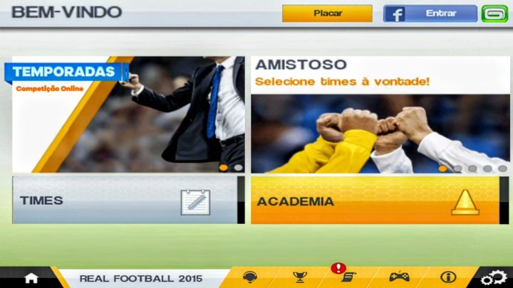 SAIU MAIS UM JOGO DE FUTEBOL PERFEITO PARA CELULAR FRACO COM MODO CARREIRA PERFEITO E ESTRELATO