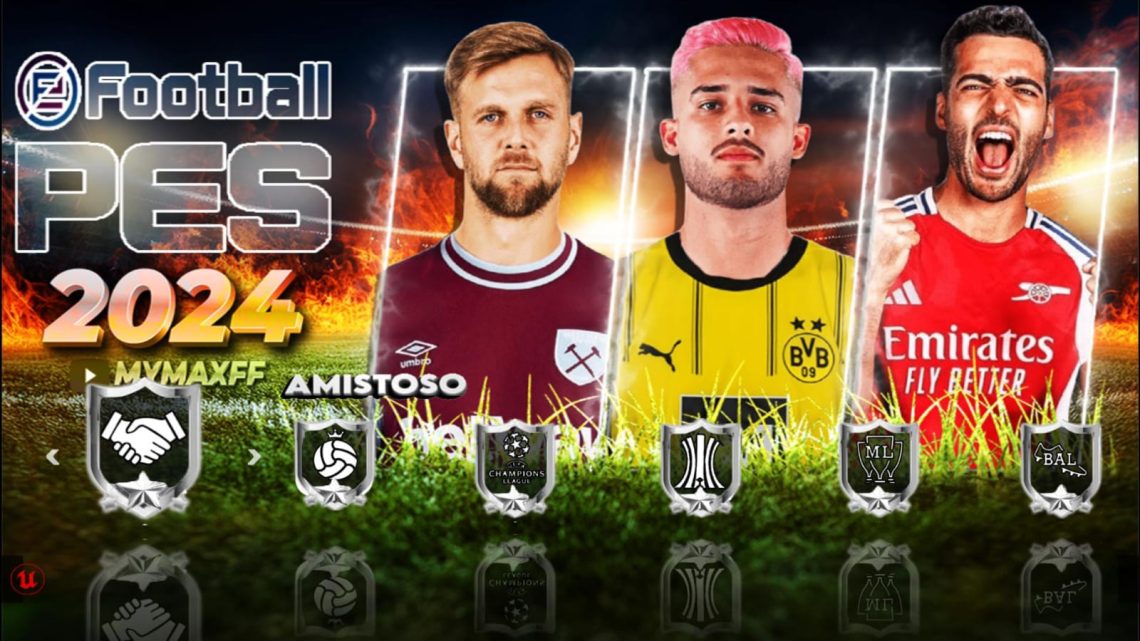 NOVO EFOOTBALL PES 2025 PARA ANDROID E iOS COM TODAS AS LIGAS ATUALIZADAS