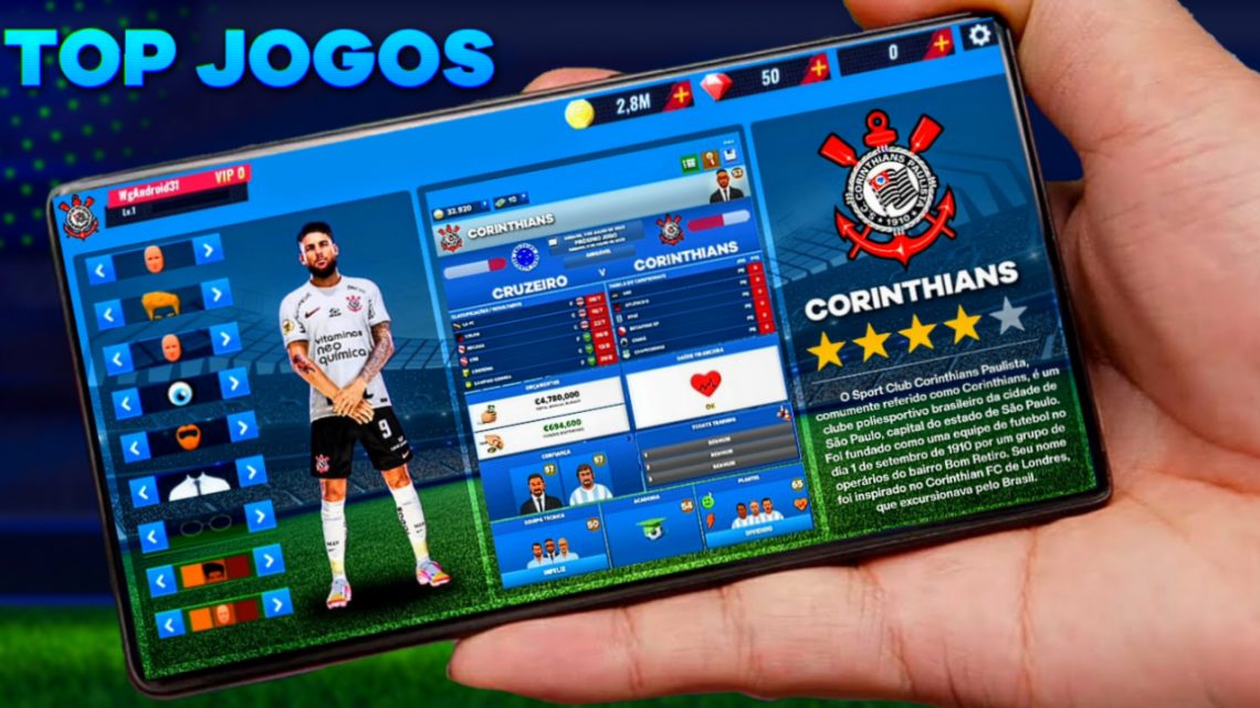 OS MELHORES JOGOS DE MODO CARREIRA FOOTBALL DA PLAYSTORE