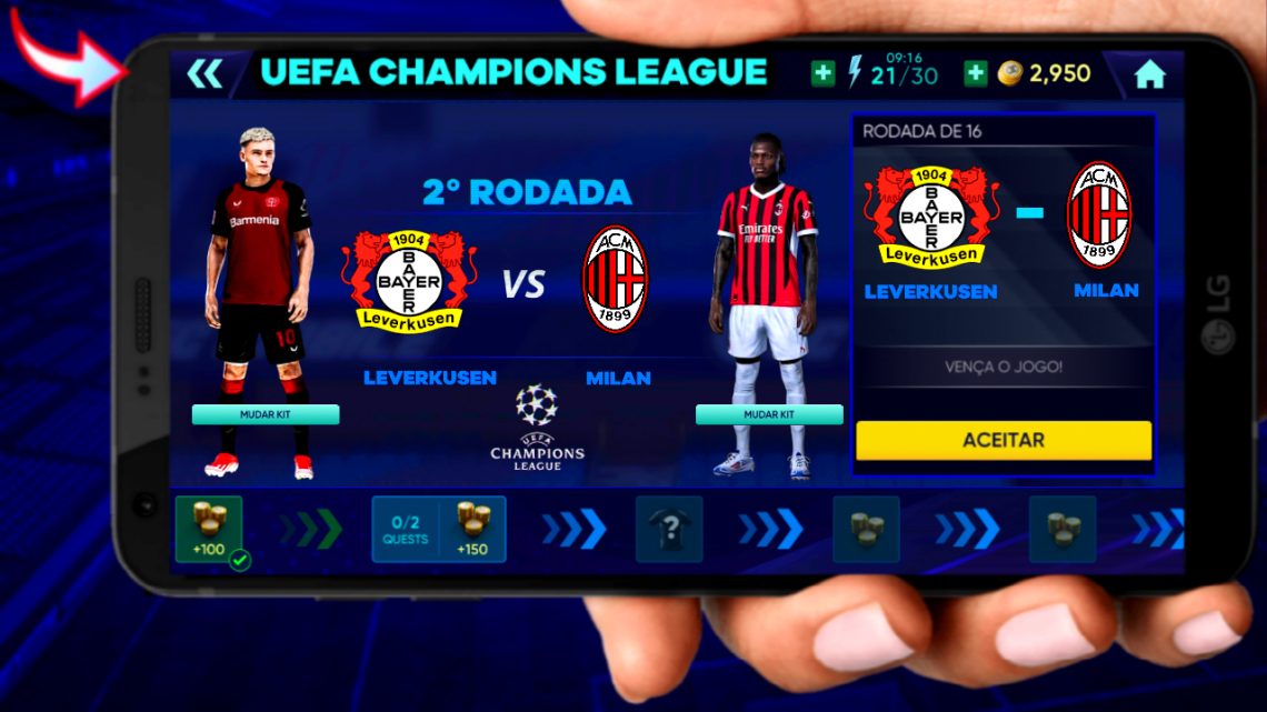 PERFEITO!!! ESTE INCRIVEL JOGO DE FUTEBOL DA PLAYSTORE AGORA ESTA COM A NOVA CHMAPIONS LEAGUE