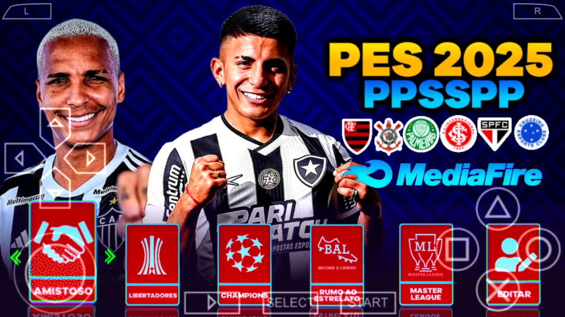 PES 2025 (PPSSPP) SULAMERICANO ATUALIZADO