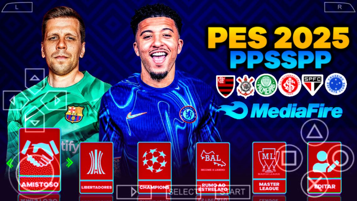 PES 2025 (PPSSPP) EUROPEU ATUALIZADO