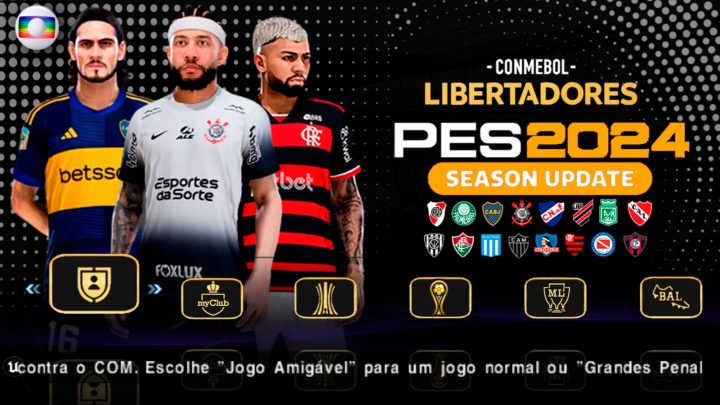 EFOOTBALL PES 2025 OFFLINE COM BRASILEIRÃO E RUMO AO ESTRELATO