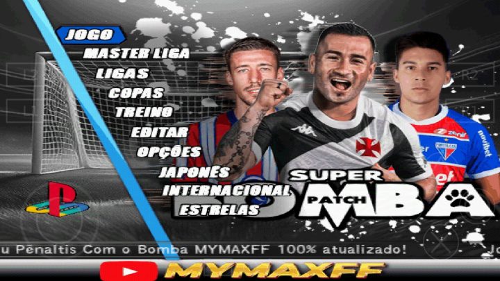 BOMBA PATCH OFICIAL 2025 PARA ANDROID COM BRASILEIRÃO SÉRIE A e B EMULADOR DE PS2