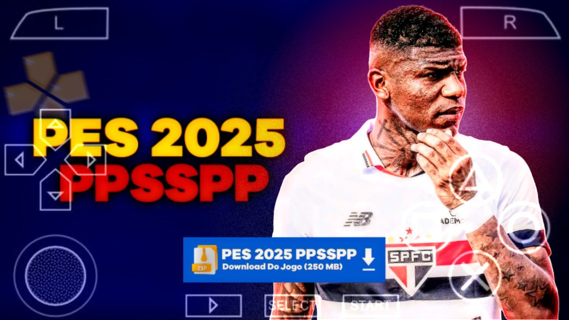 PES PPSSPP 2025 COM BRASILEIRÃO TRANSFERENCIAS 2024/25 100% ATUALIZADO #3