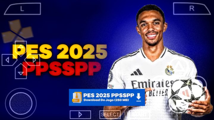 PES PPSSPP 2025 COM BRASILEIRÃO TRANSFERENCIAS 2024/25 100% ATUALIZADO #5