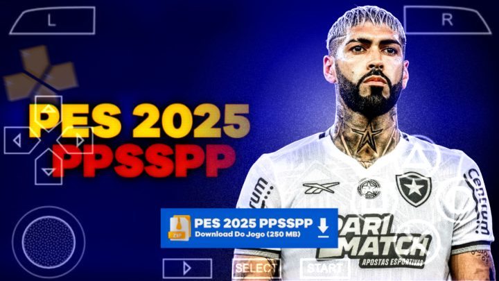 PES PPSSPP 2025 COM BRASILEIRÃO TRANSFERENCIAS 2024/25 100% ATUALIZADO #6