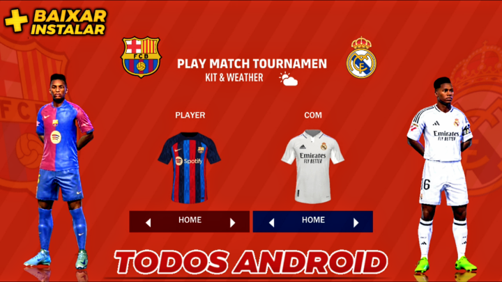 SAIU!!! O JOGO DE FUTEBOL MAIS COMPLETO E REALISTA PARA ANDROID