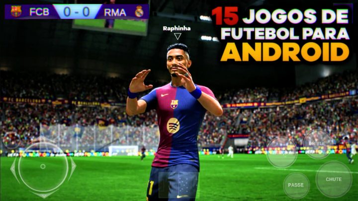 15 MELHORES JOGOS DE FUTEBOL OFFLINE PARA ANDROID