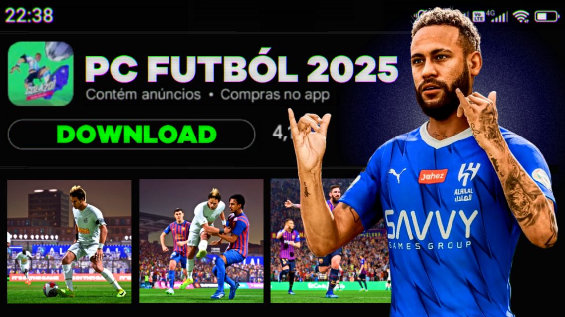 LANÇOU NA PLAYSTORE NOVO JOGO DE FUTEBOL 2025 VICIANTE VARIOS MODOS DE JOGO E PERSONALIZAÇÃO GOLAZO!