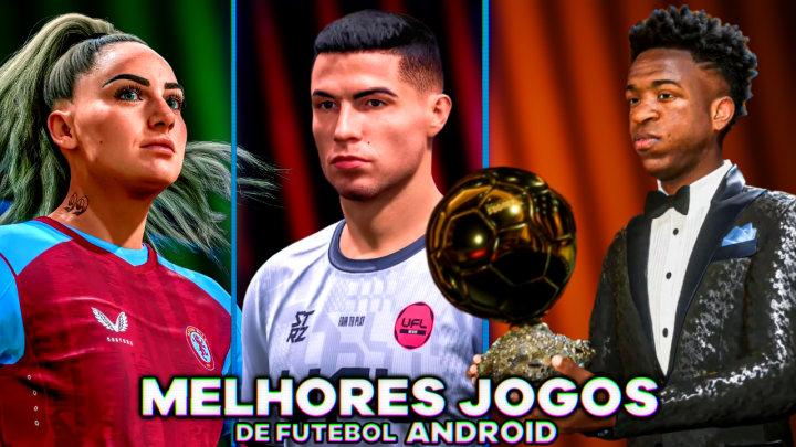 LISTA NOVA!!! OS MELHORES SIMULADOR DE FUTEBOL 2025 PARA ANDROID